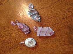 photo of wrapped stones and crystals
