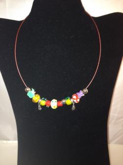 red choker